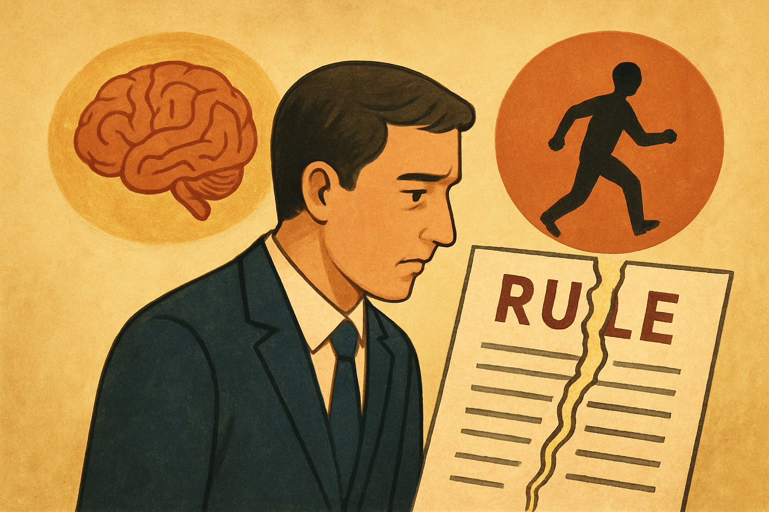 人がルールを破るのは「心」と「状況」が重なるから