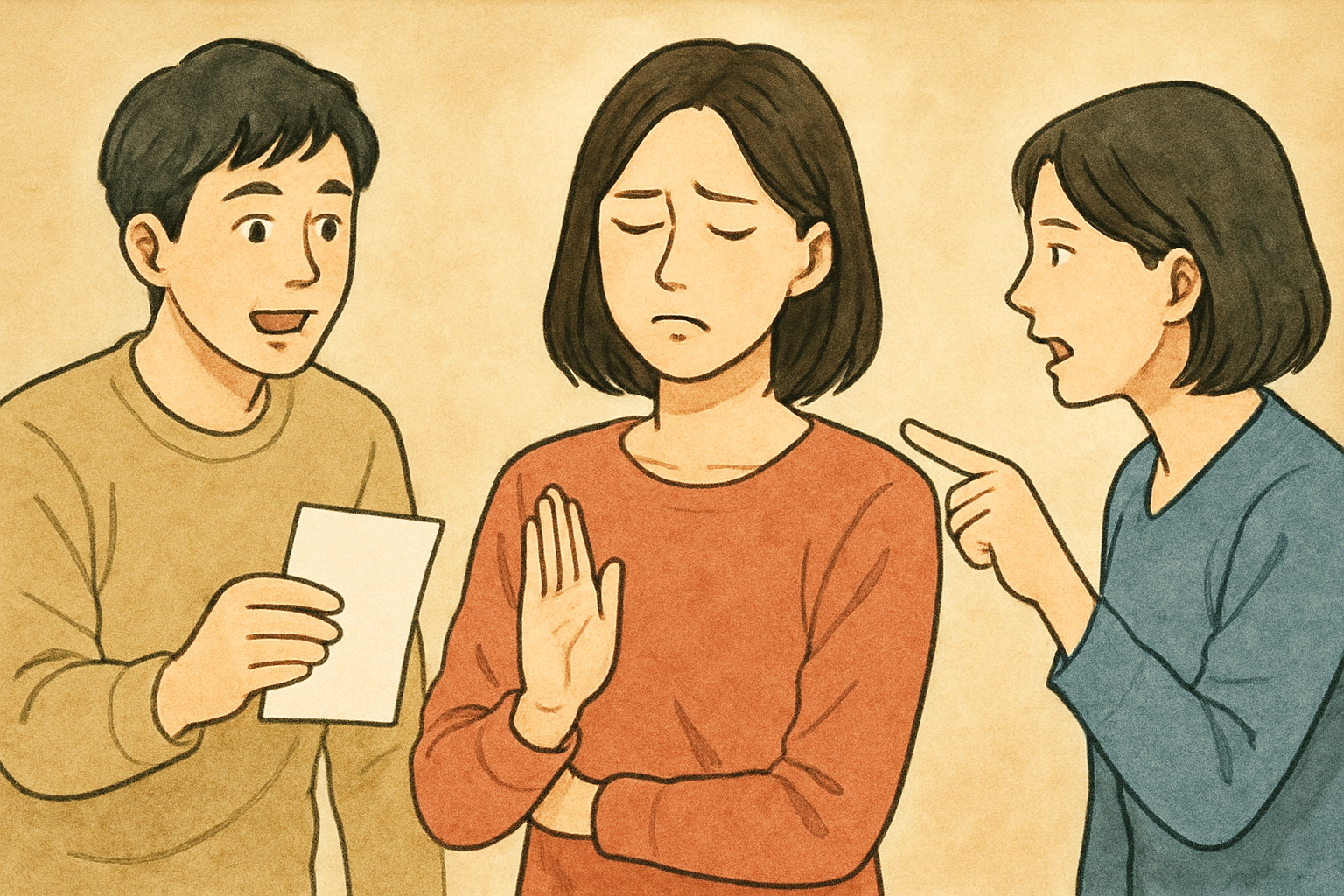 日常で起きやすい「断れない」の具体例