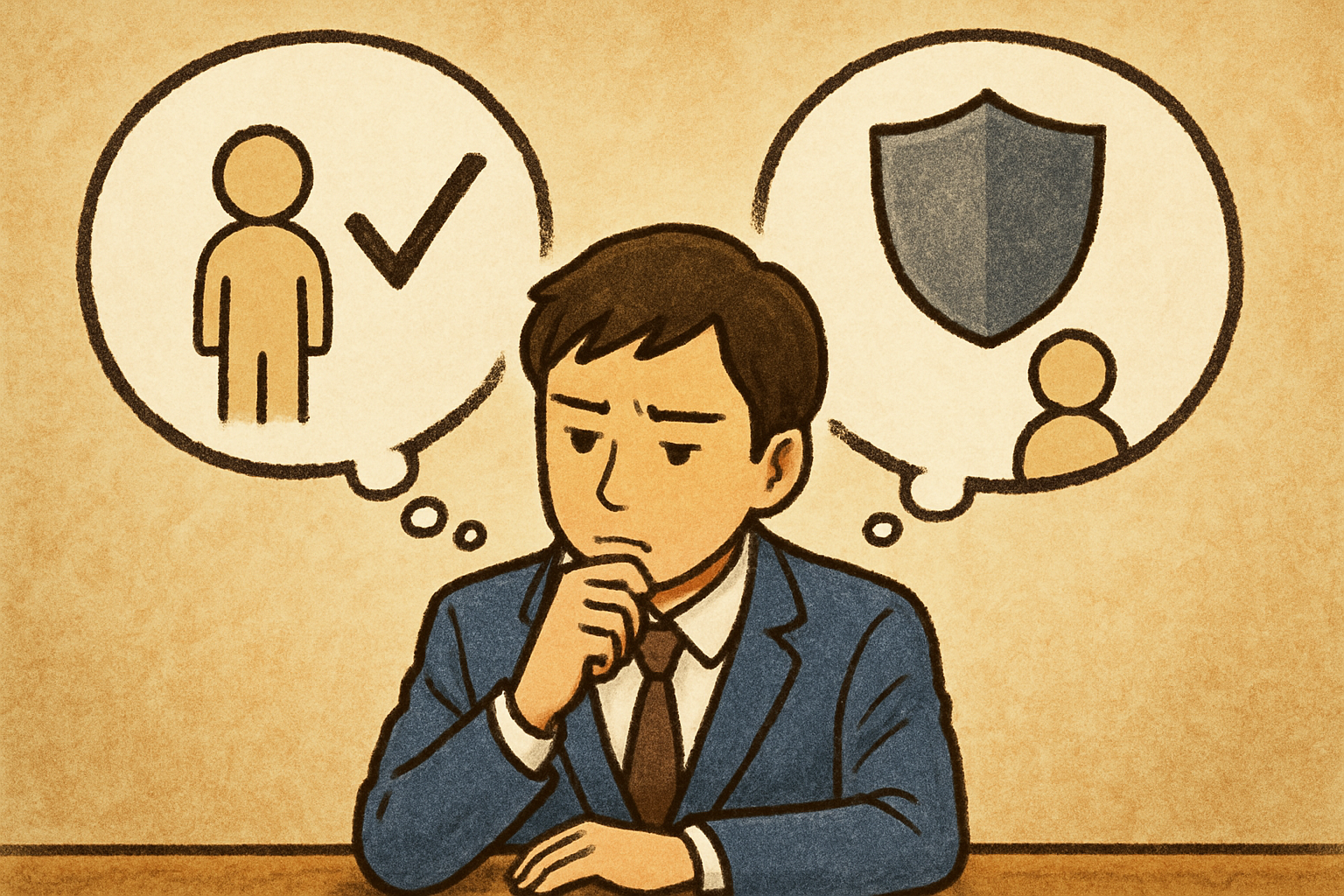 無難を選びやすいのは「守りたい気持ち」が働くからなんですね