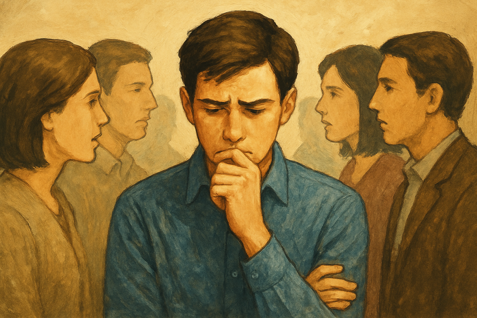 周囲の意見を気にするのは、人として自然な反応なんですね