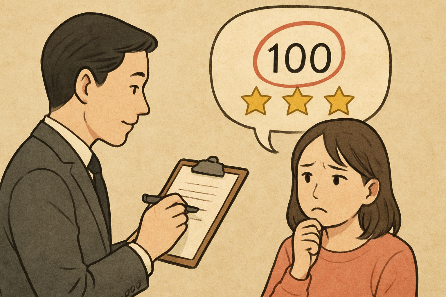 私たちの身近にある「評価を求める」場面