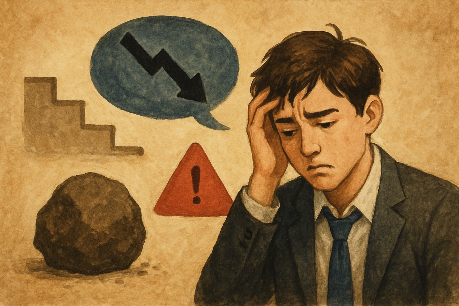 続けられなくなる背景には、いくつかの「つまずきポイント」があります