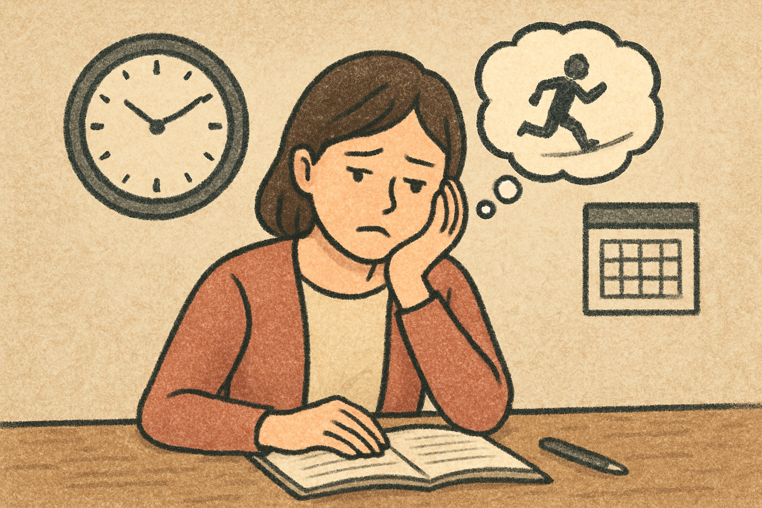 よくある「続かない場面」を、私たちの生活で見てみましょう