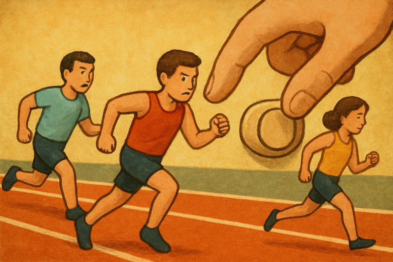 私たちの身近なところにも「競争のスイッチ」はあります