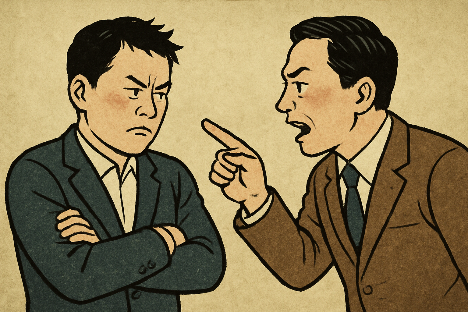 よくある場面で見る「負けを認めない」行動のかたち