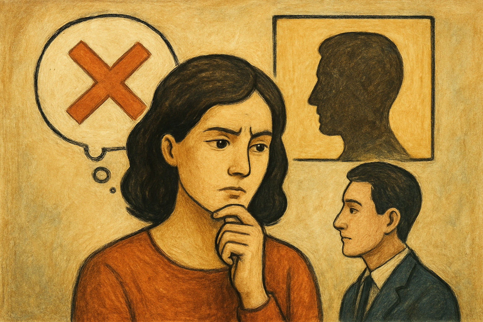 「考えのクセ」と「最初の印象」が判断を引っぱることがあります
