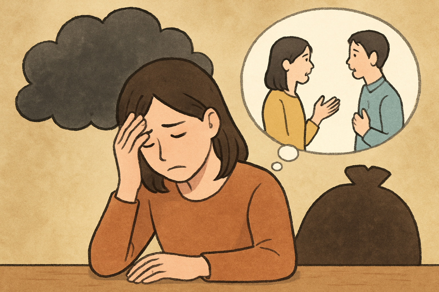 人間関係の悩みは「期待のズレ」と「心の負担」が重なって起きやすいんですね
