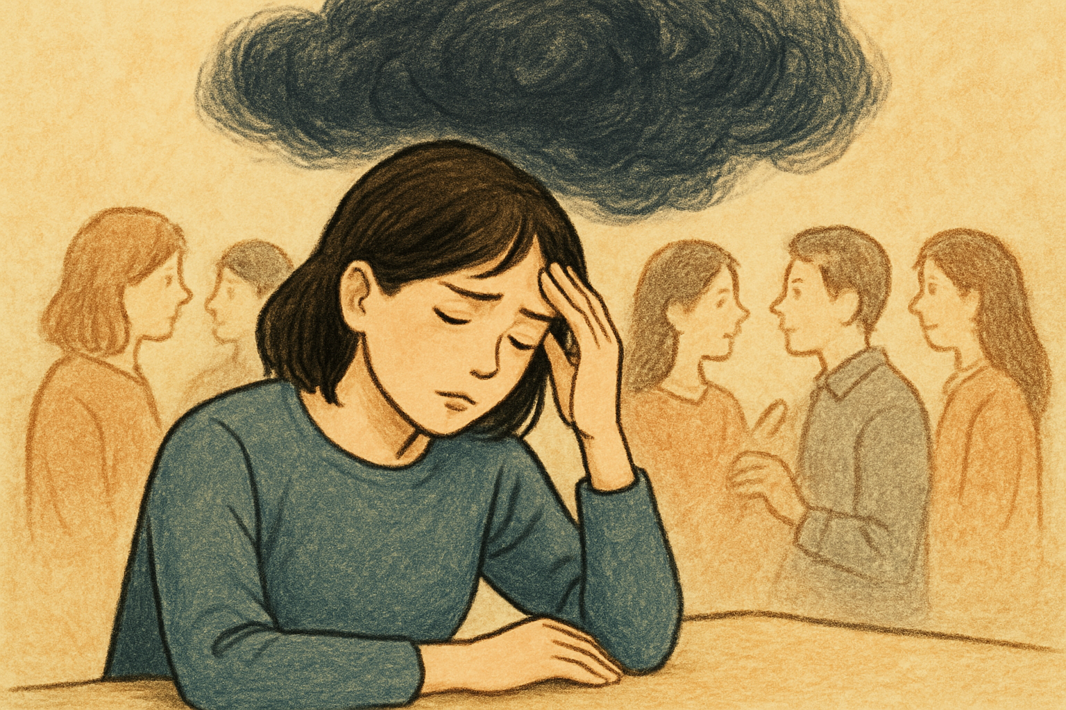 人付き合いが疲れるのは「心がずっと働いている」からかもしれません