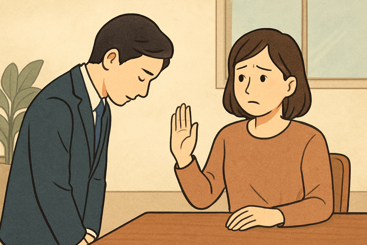 よくある場面で見る「遠慮のかたち」