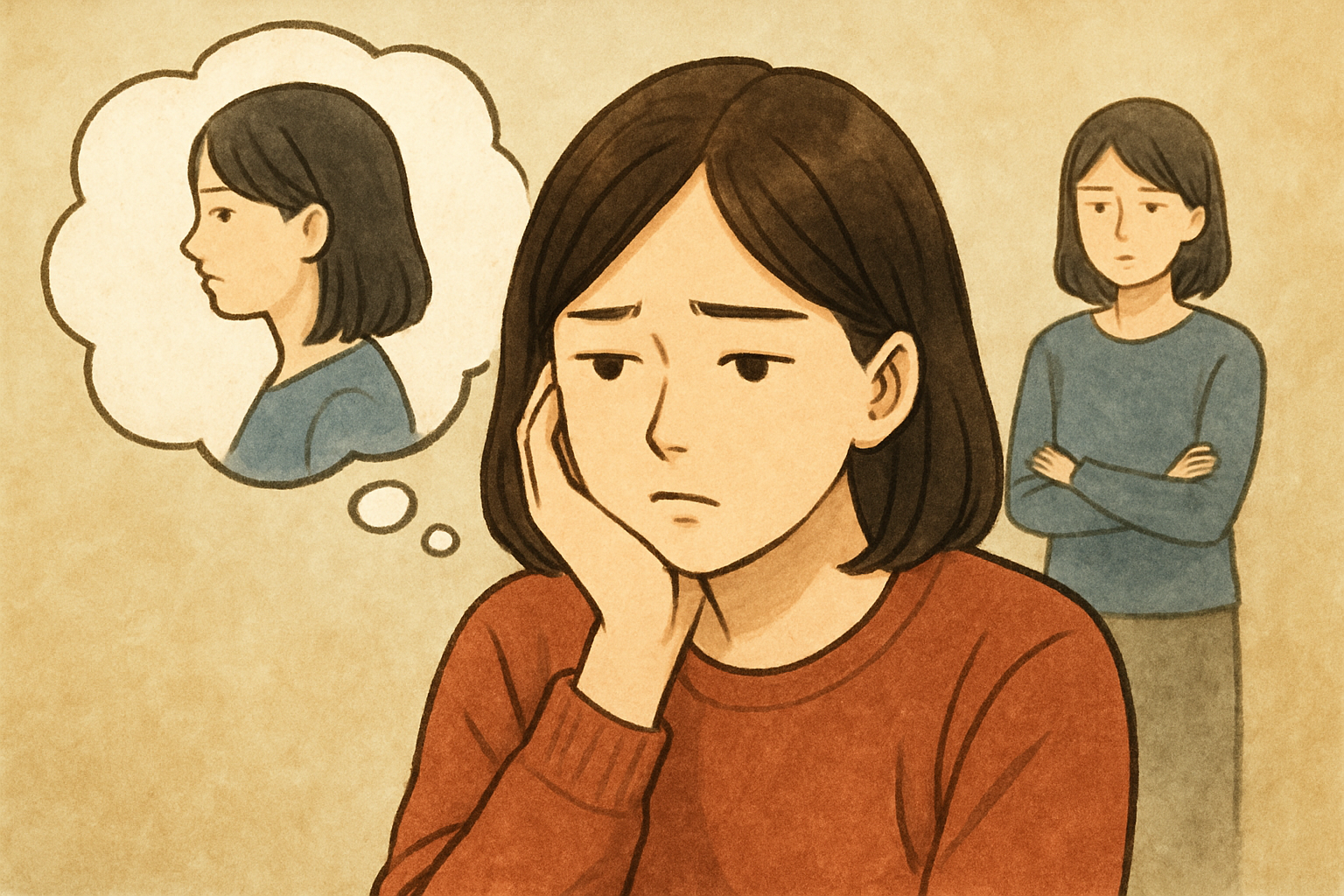 人と比べてしまうのは、自分を確かめるための自然な反応なんですね