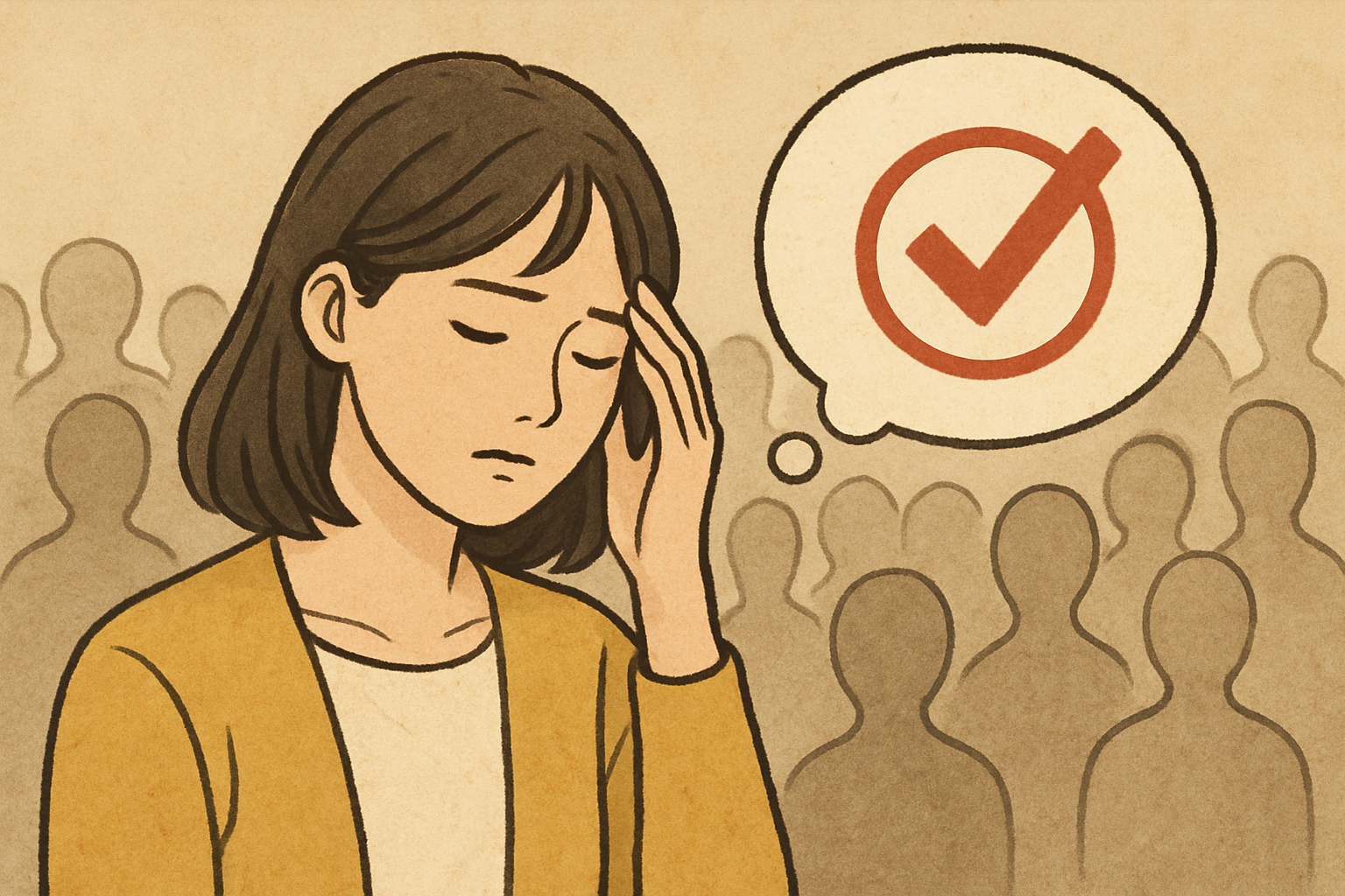 評価に振り回されにくくなる小さなヒント