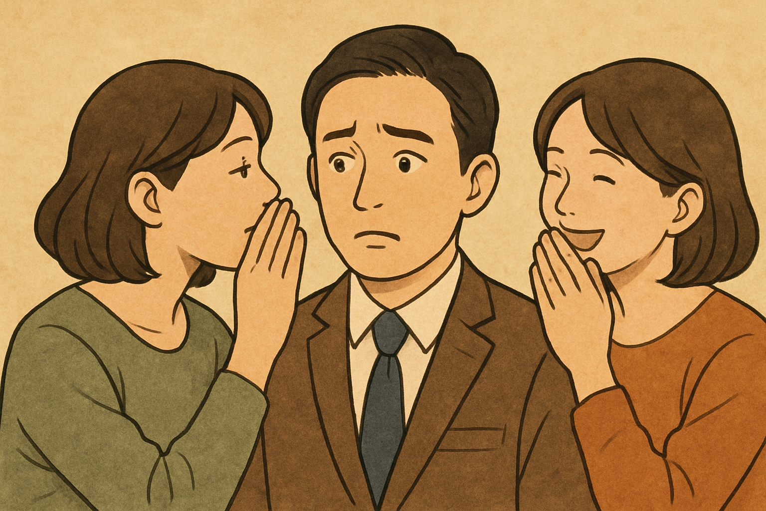噂話は「不安」と「つながり」を埋める会話になりやすいんですね