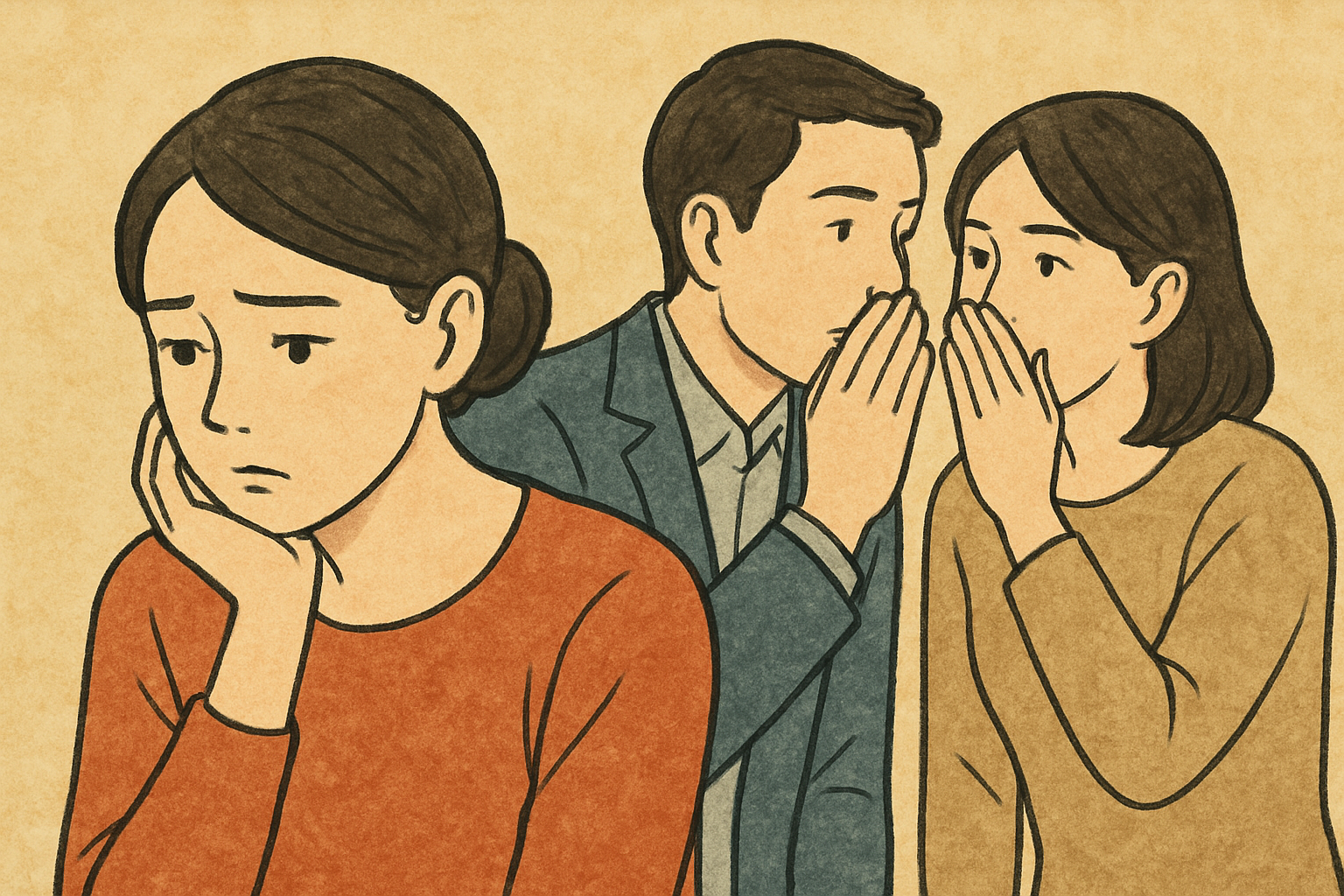 噂話が生まれやすい心の動き