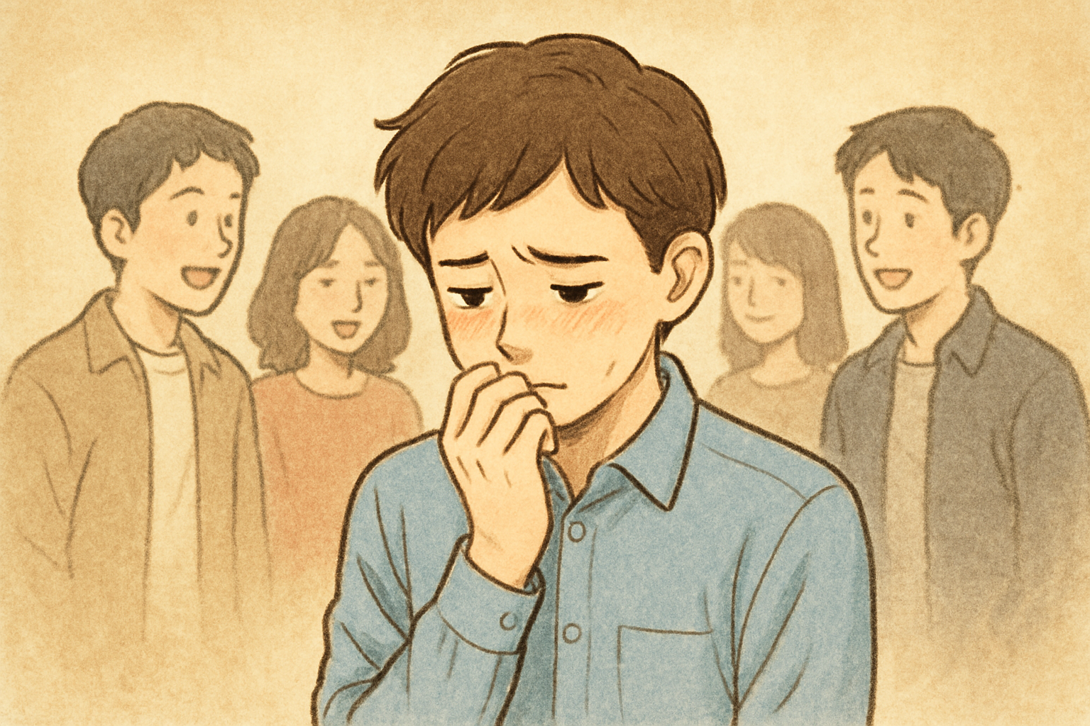 人見知りが起きやすくなる理由はいくつか重なっています