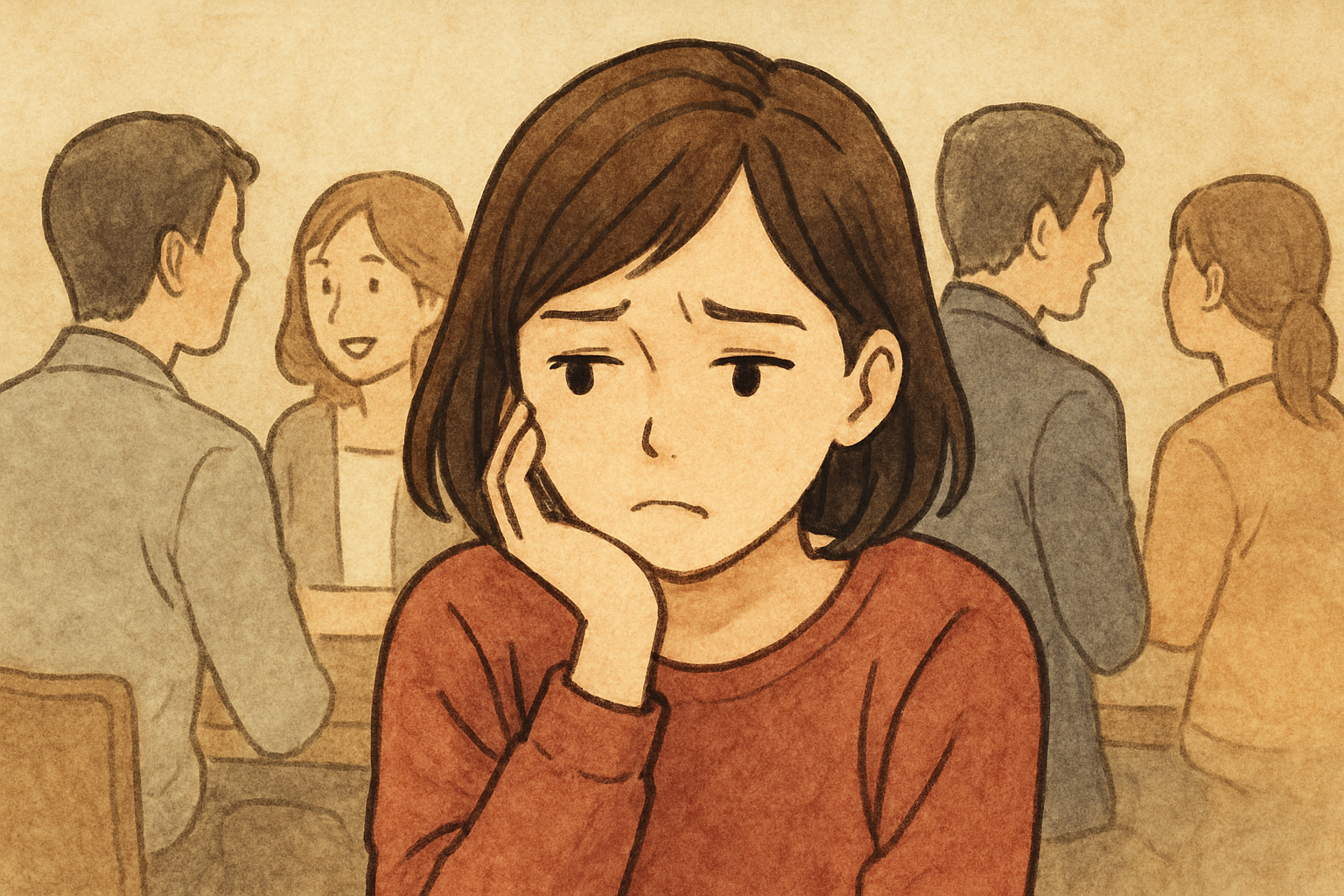 日常でよくある「人見知りが出る瞬間」