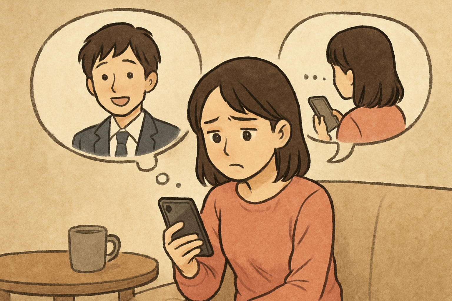 よくある場面で見る「返信が止まる流れ」