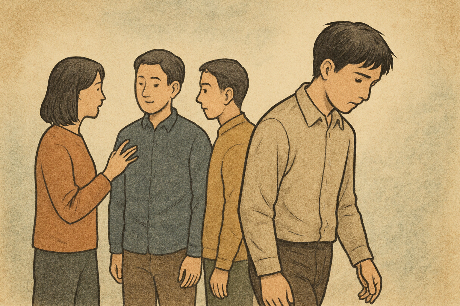 よくある場面で見る「外れる」のかたち
