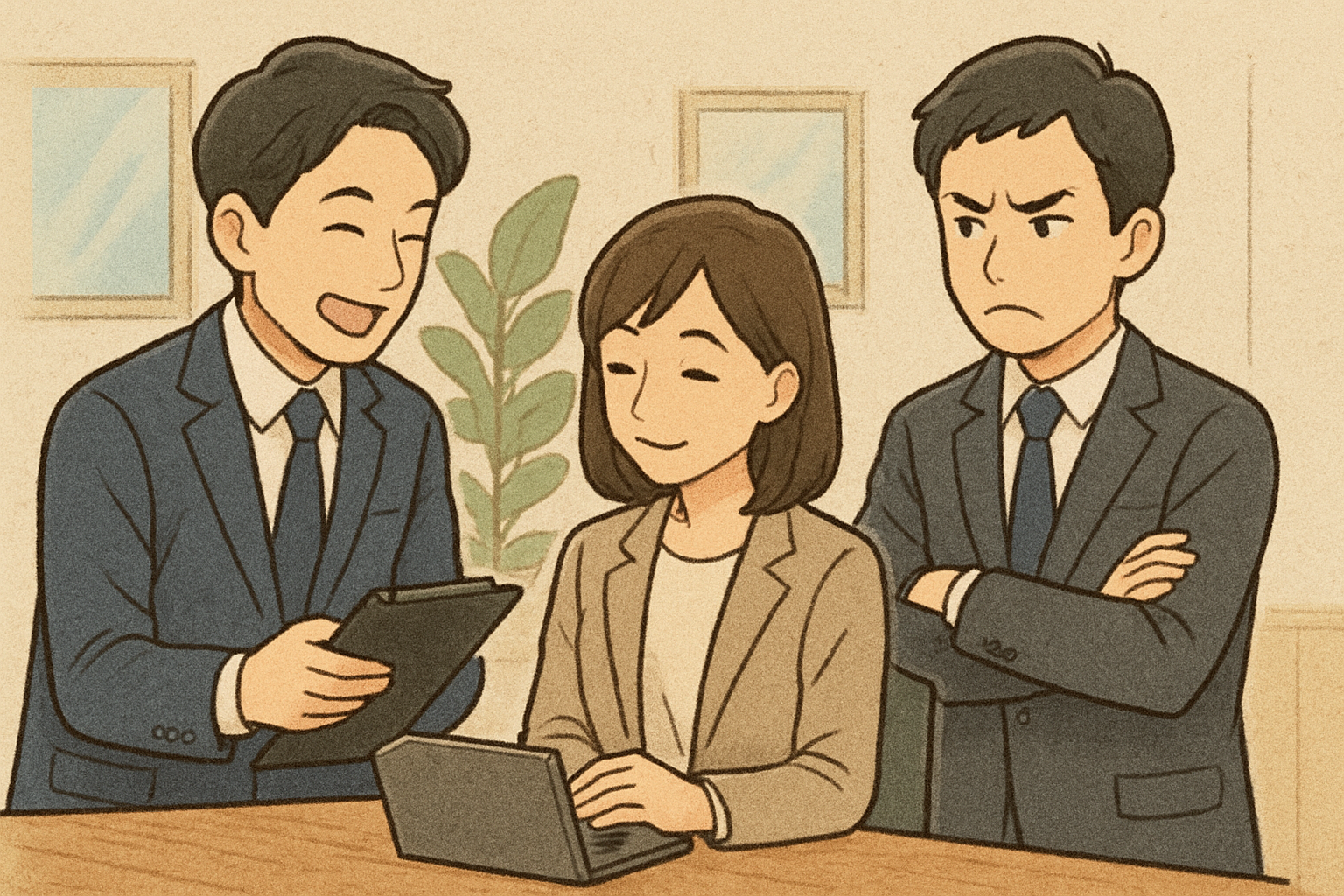 よくある場面で見る「急に態度が変わった」の具体例