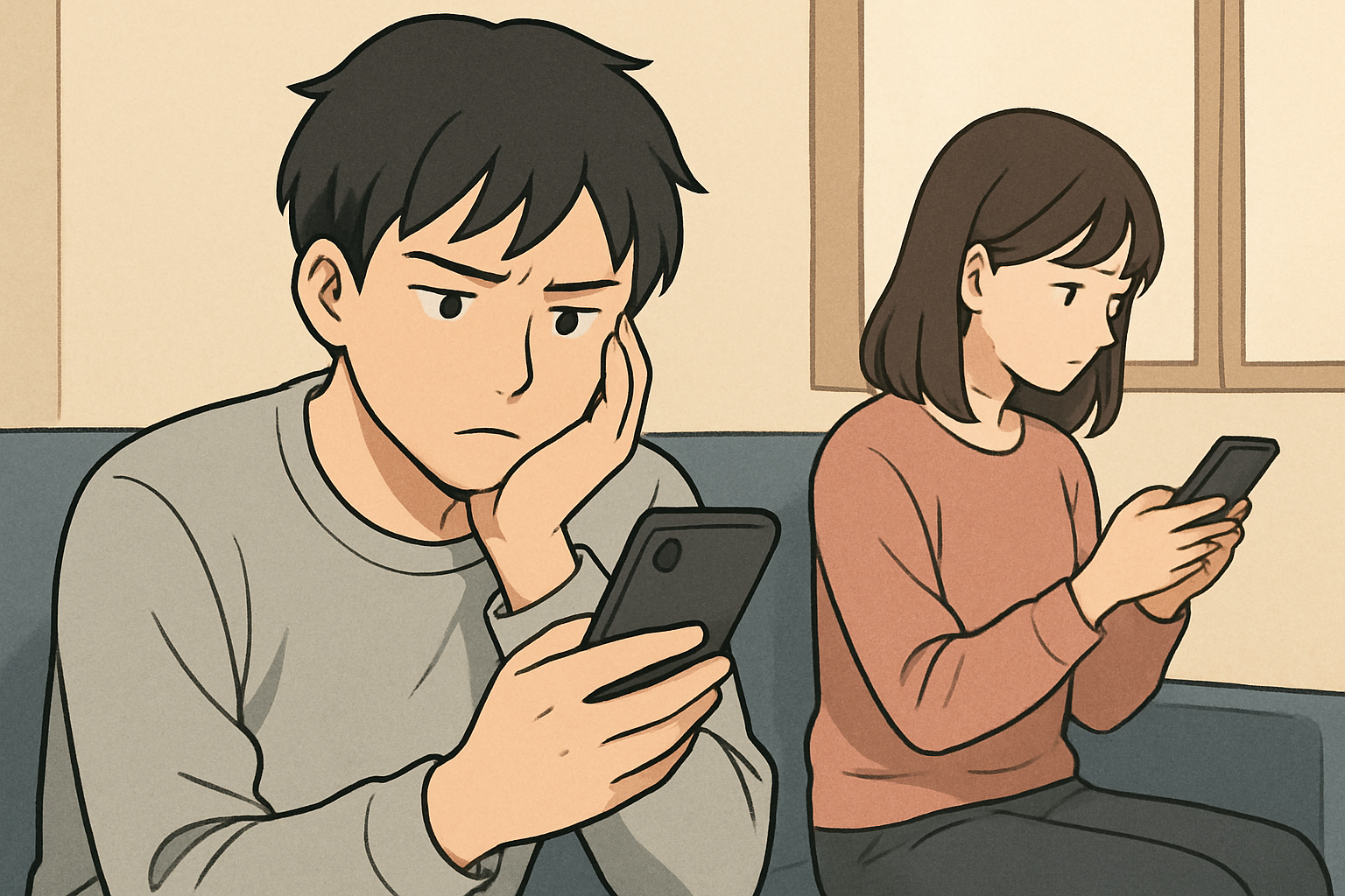 よくある場面で見る「既読無視」のすれ違い