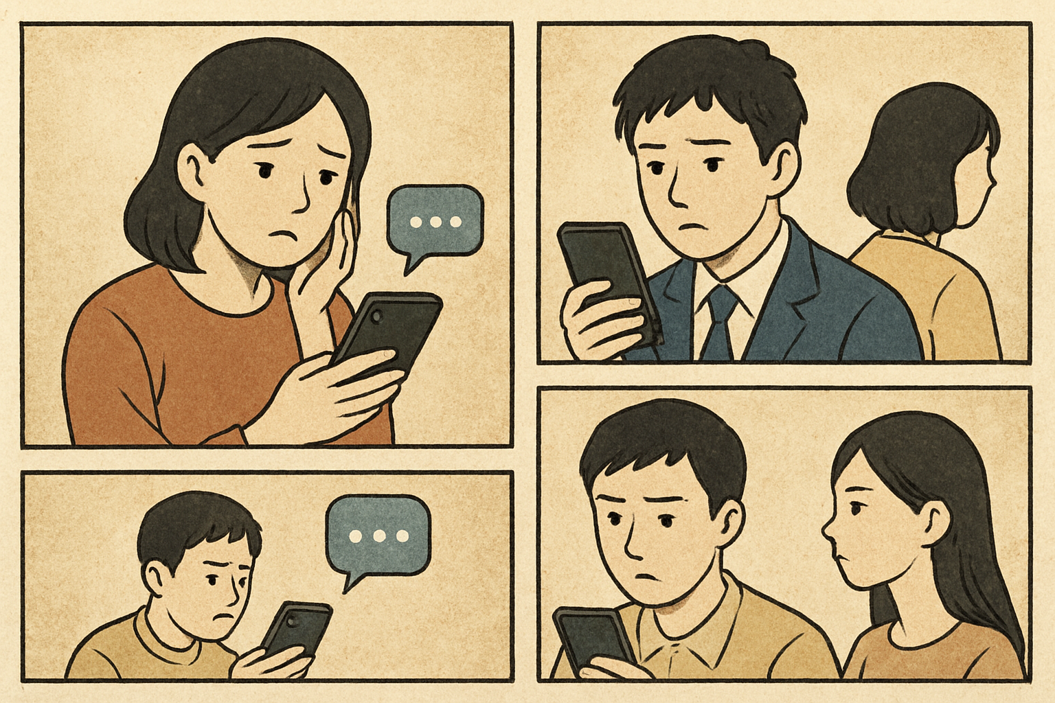 よくある未読無視の場面を3つに分けてみますね