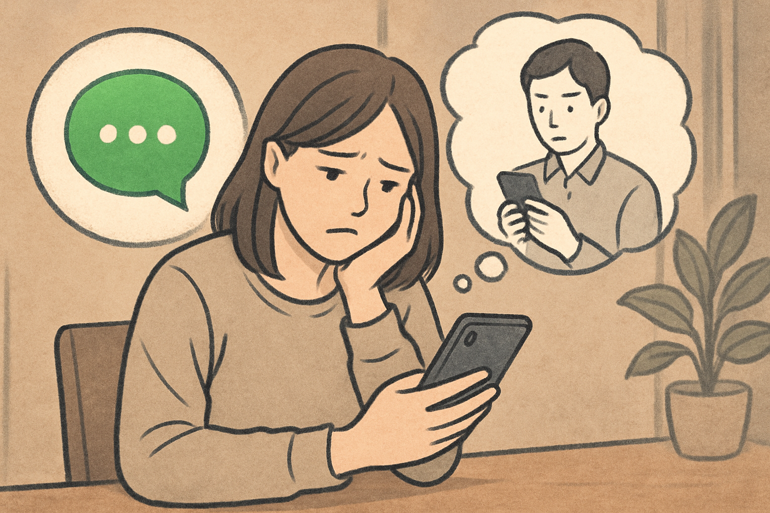 LINEを返さなくなるのは「余裕・優先度・距離感」が関係しやすいです