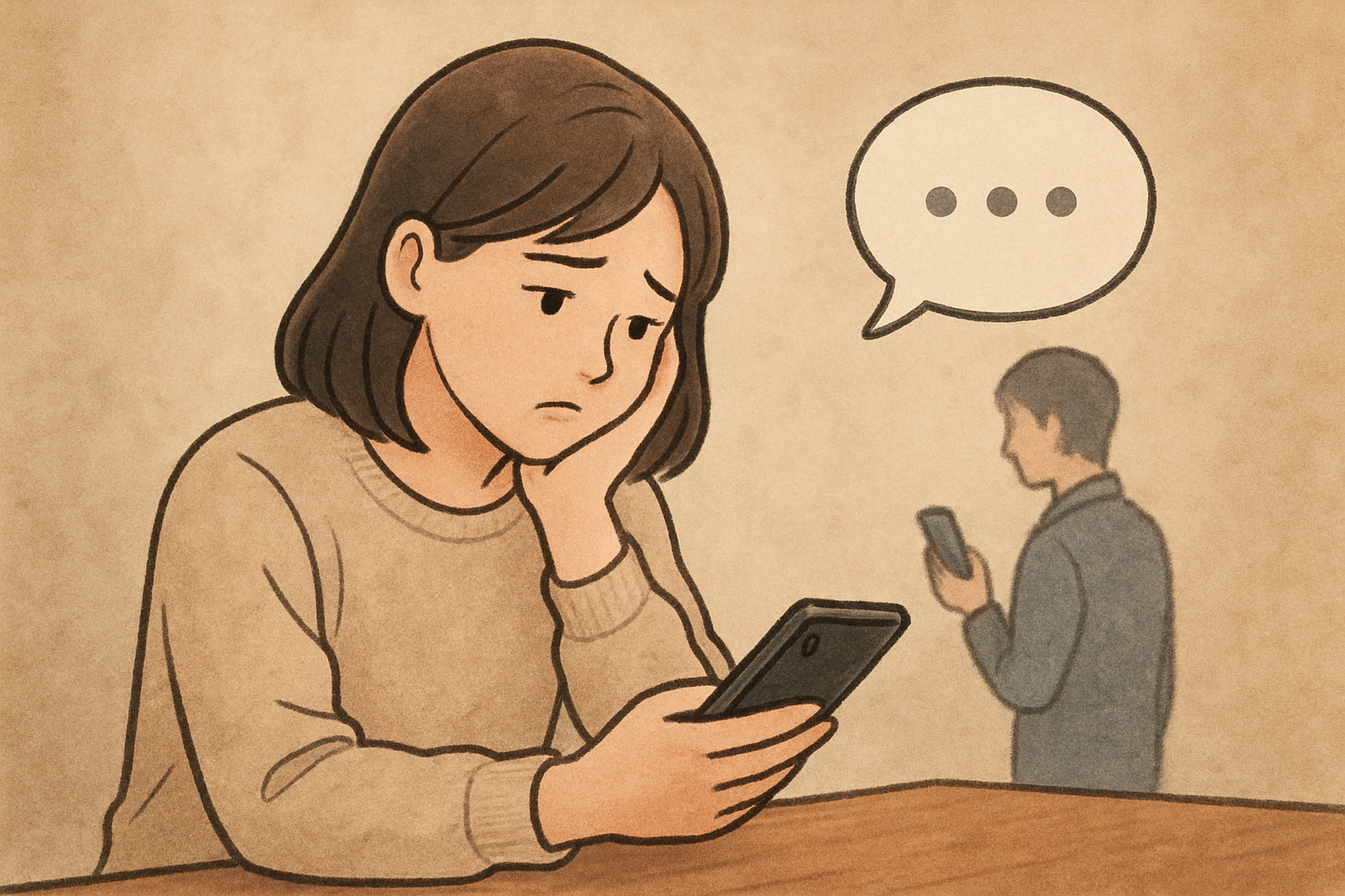 よくある場面で見る「連絡が減る」パターン