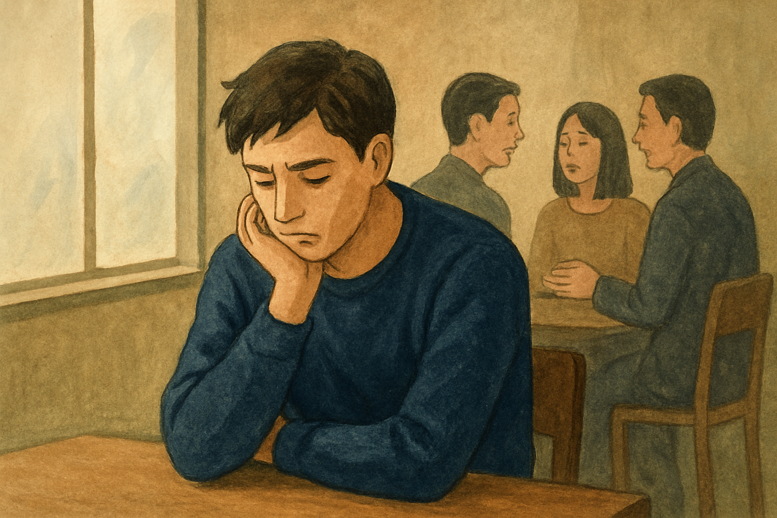 「人と関わらない」が起きやすい場面の例