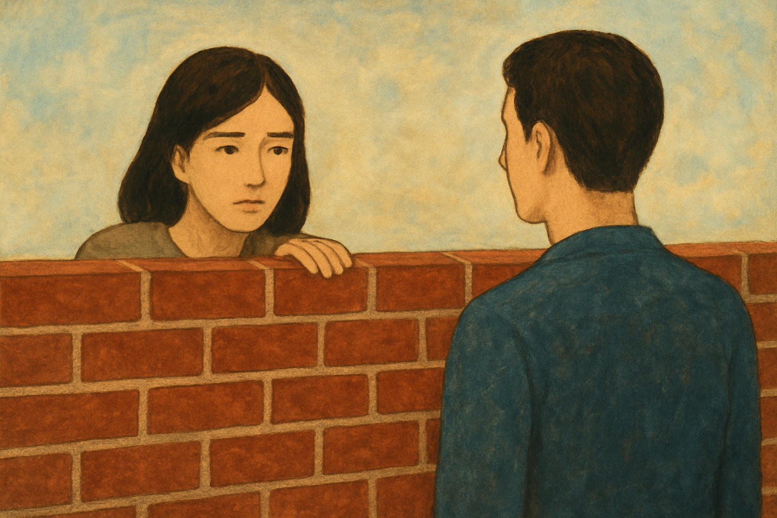 壁は「心を守る距離」になっていることが多いんですね