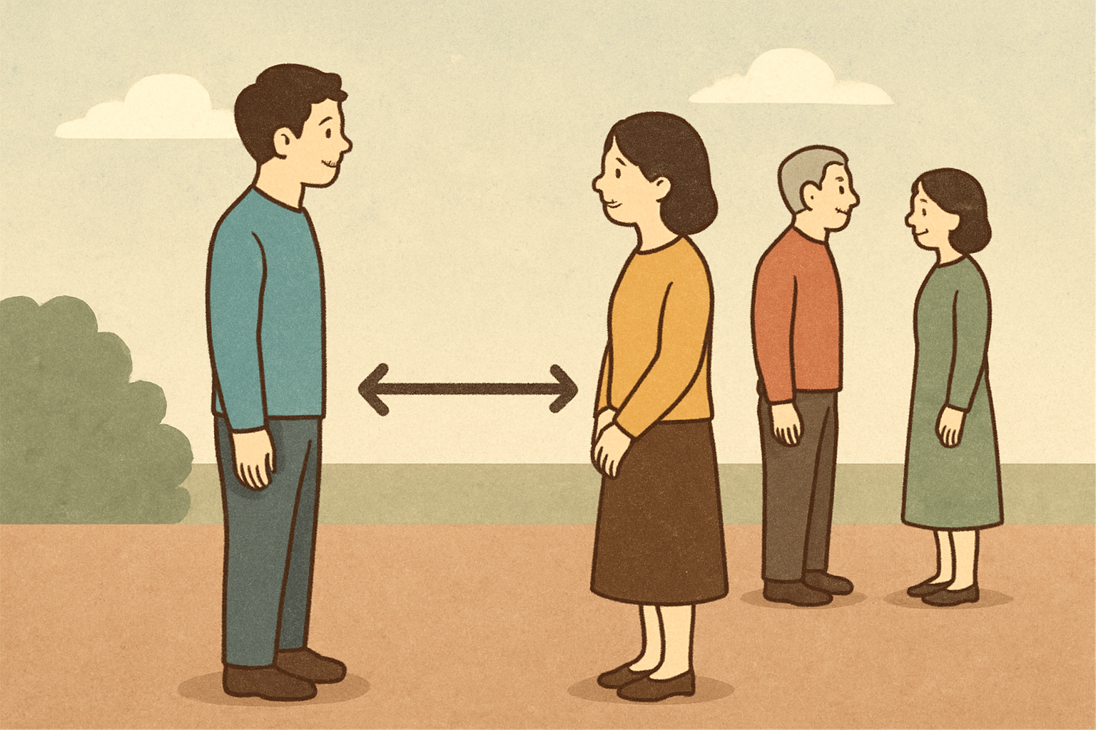 なぜ人は他人と一定の距離を置くのか?をやさしく整理すると