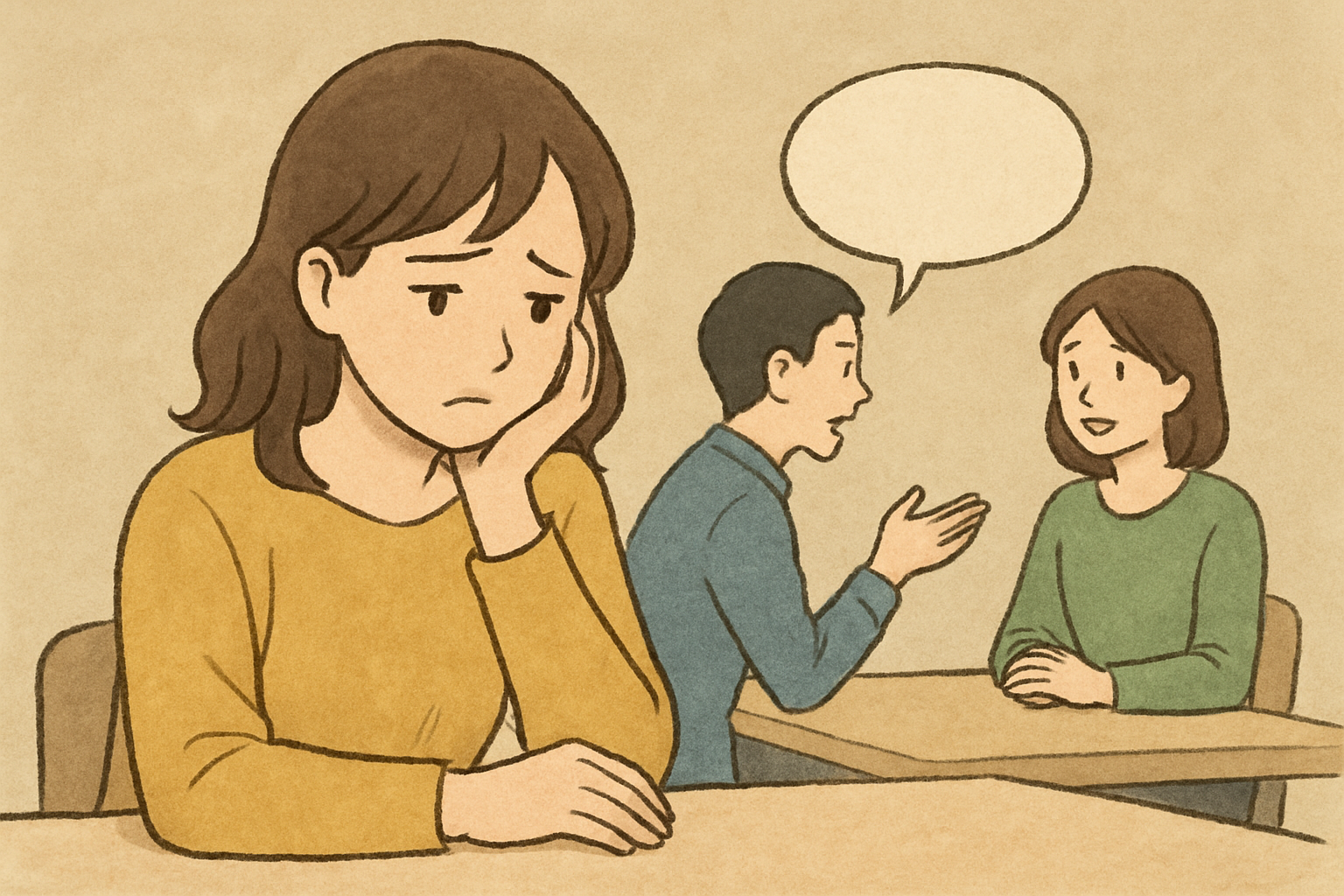 雑談が苦手なのは、話し方より「内側のつながり」が切れているからかもしれません