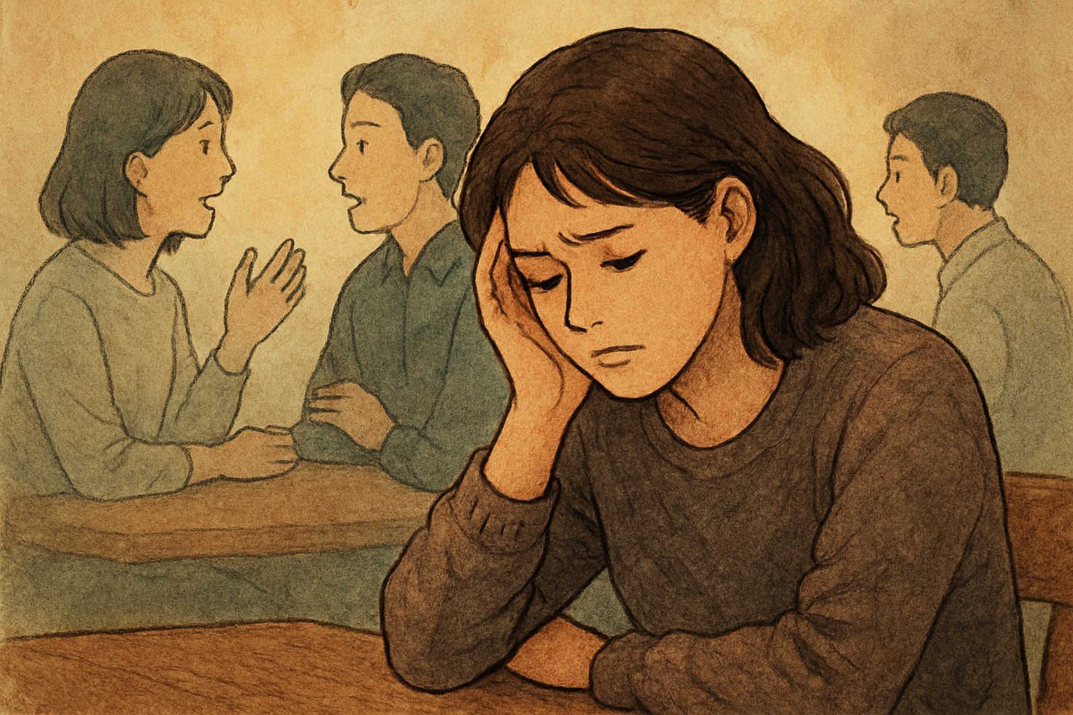 会話がしんどくなる背景には、いくつかの重なりがあります