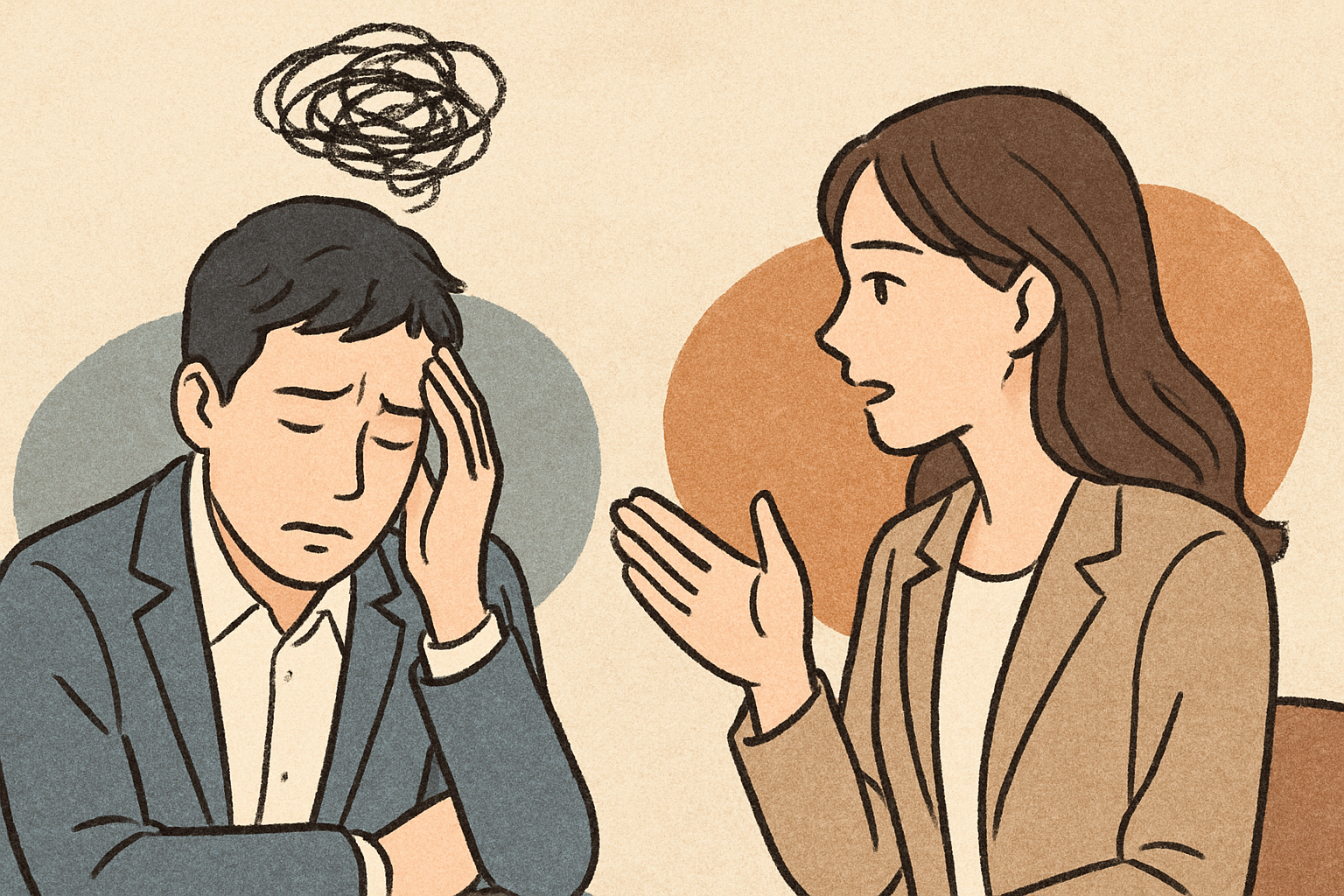 よくある場面で見る「ストレスの正体」