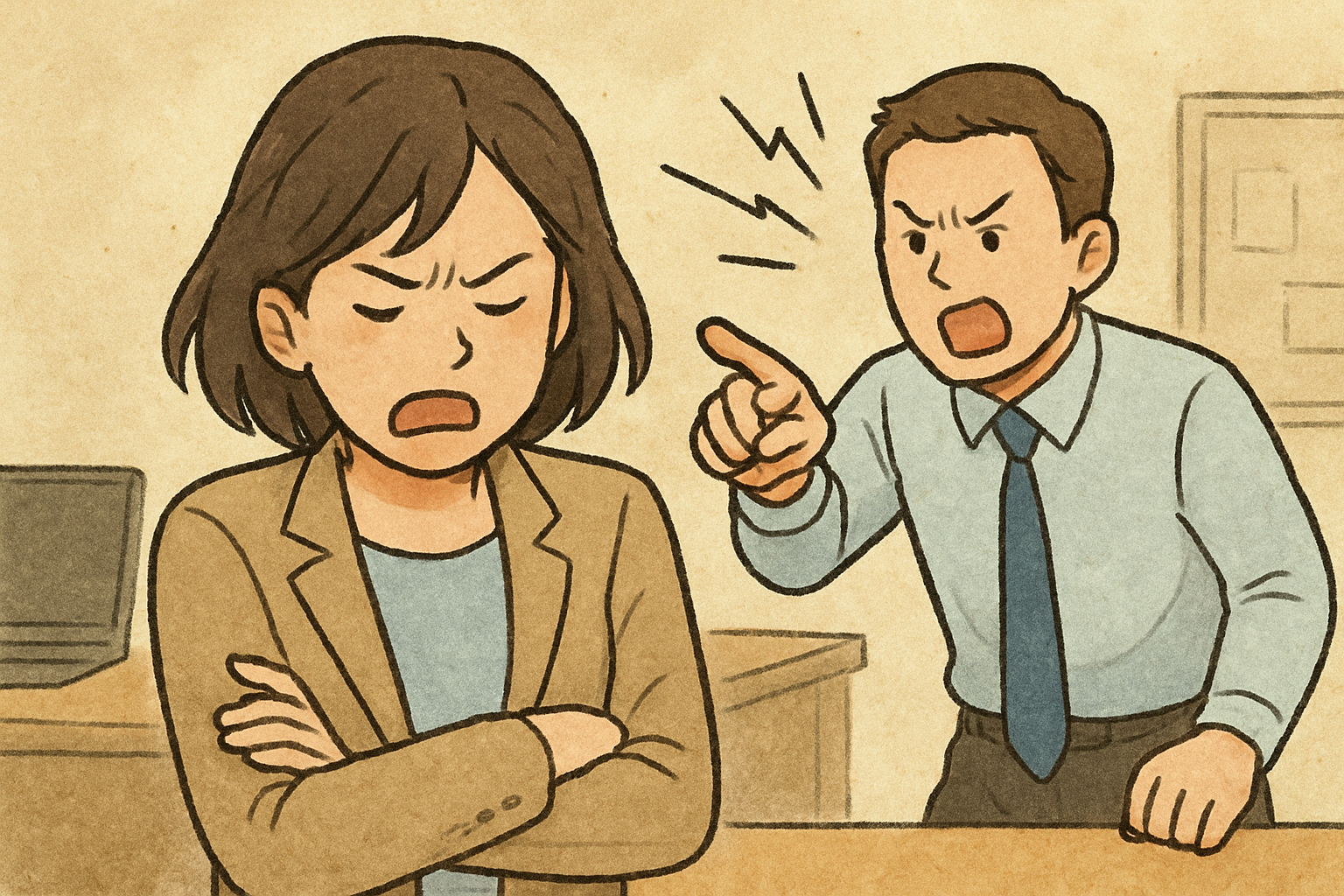 よくある場面で見る「人にイライラする」パターン