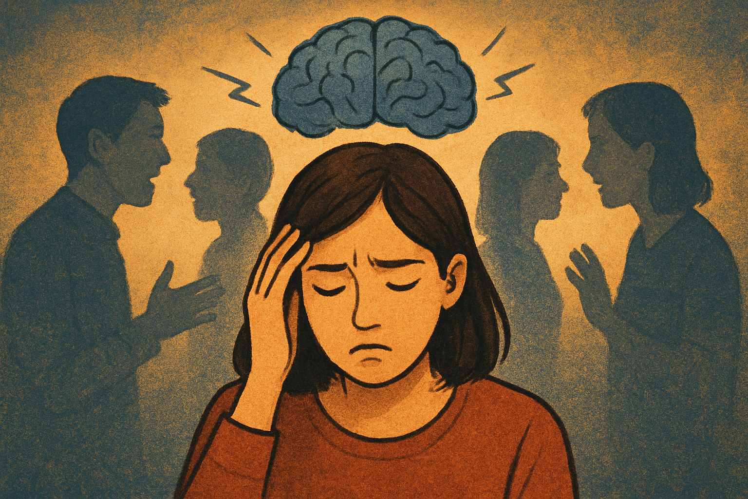 人に気疲れするのは、脳が「読む・抑える・失敗を避ける」でフル稼働するから