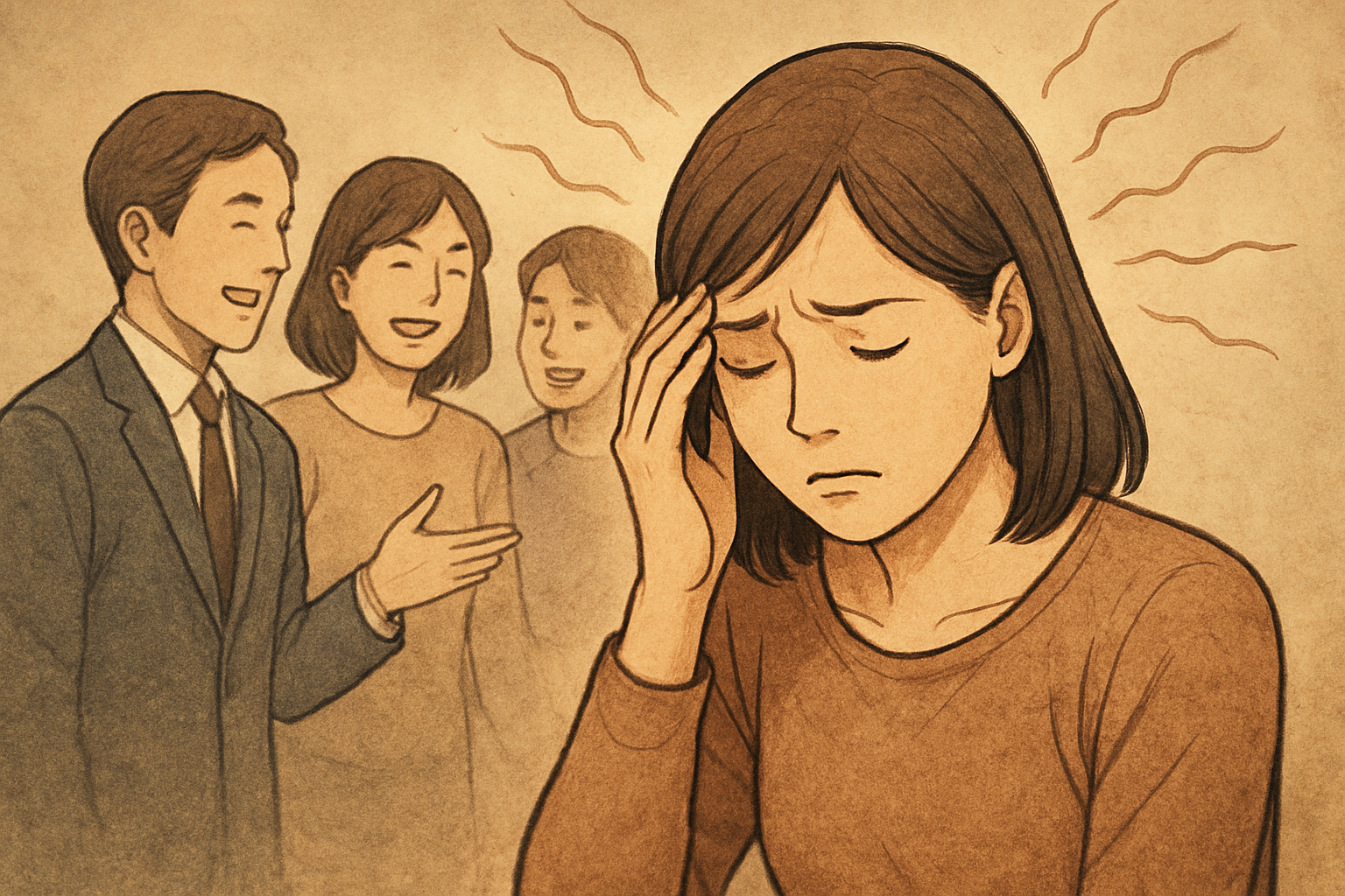人づきあいで疲れやすいのは、心と体の仕組みとして自然なこと