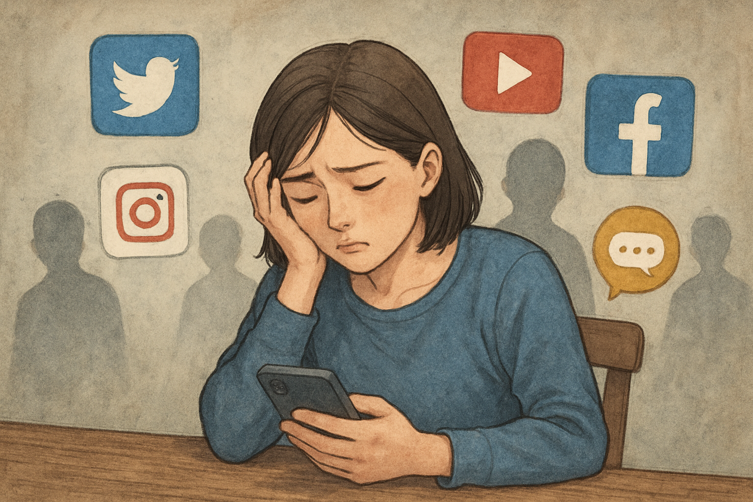 SNSの疲れは「いくつもの負担の重なり」で起きやすいんです