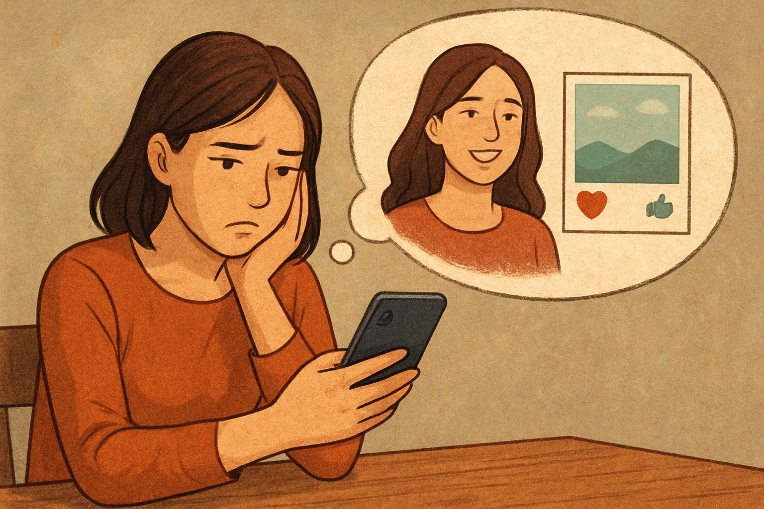人がSNSで比較してしまうのは自然な仕組みが重なるから