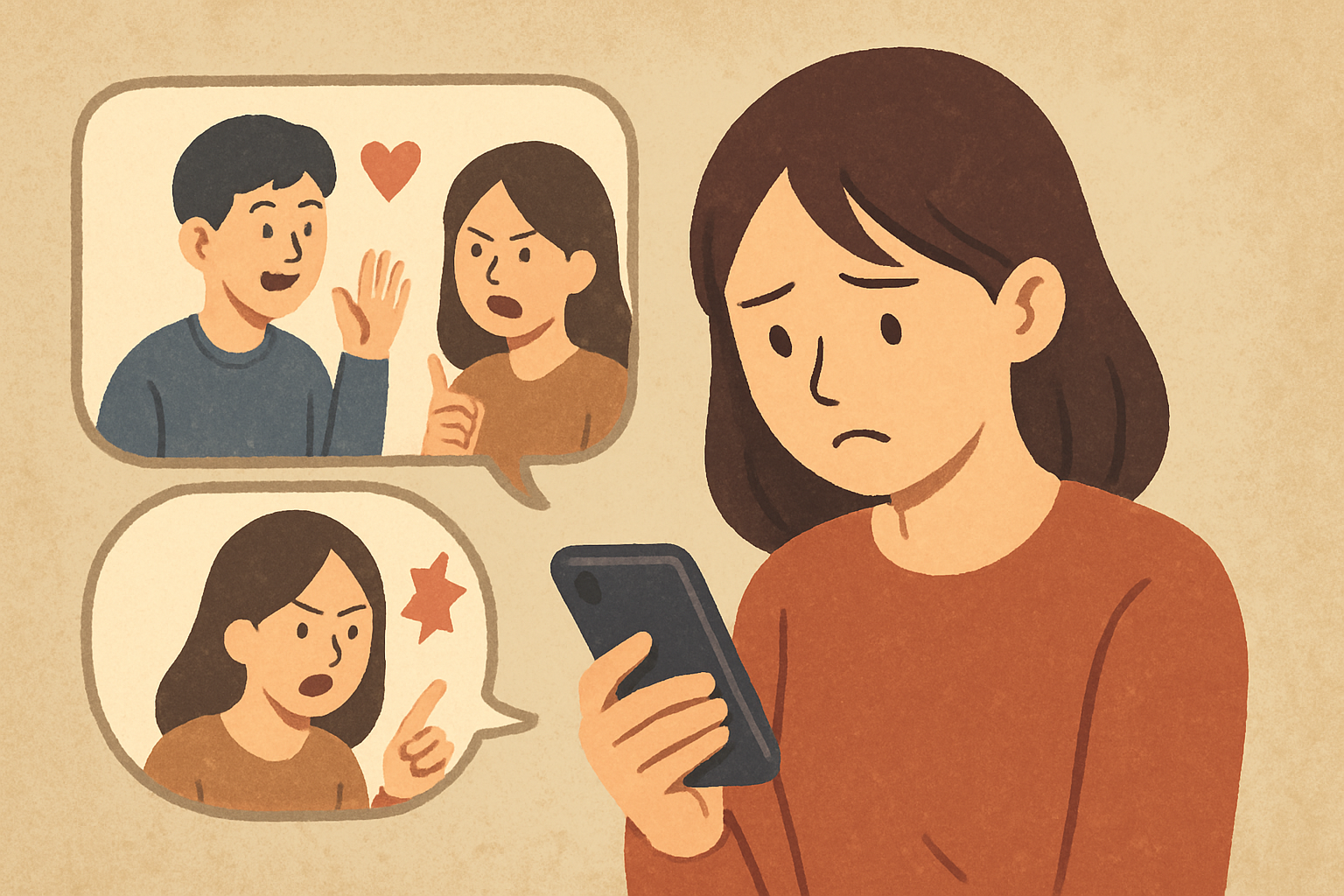 悪化しやすいのは、SNSの特徴と心の動きが重なるからです