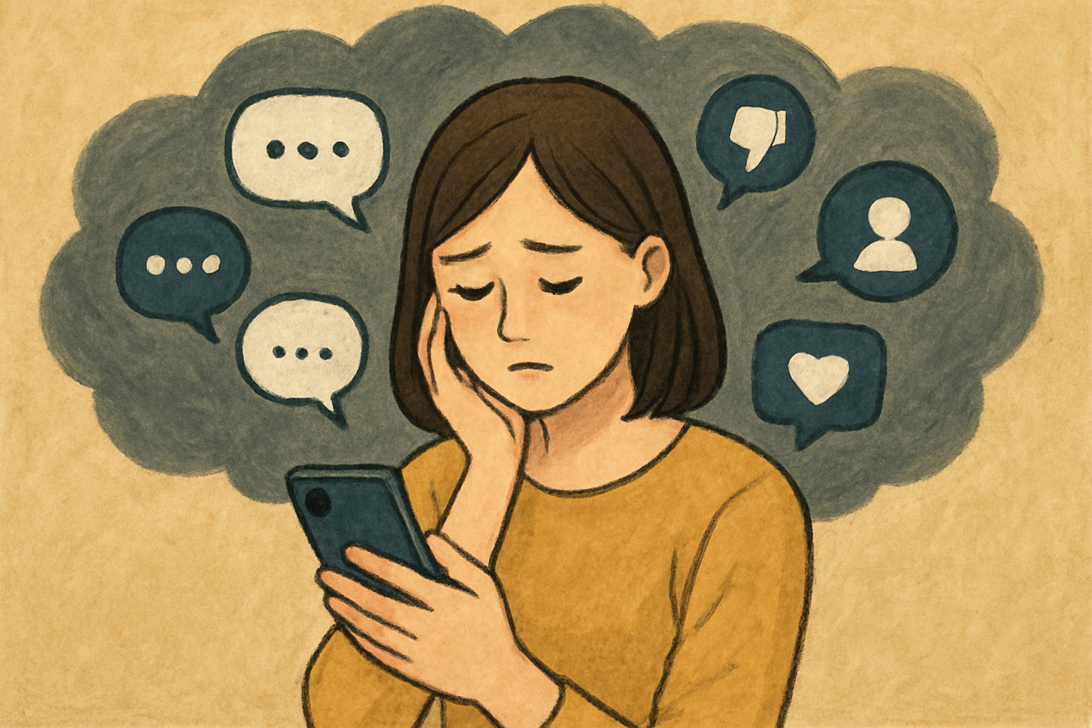 SNSがしんどくなる理由は、だいたいこの6つにまとまります