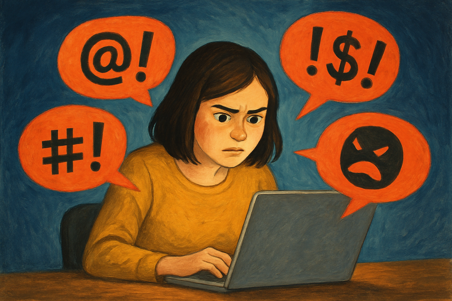 ネットの環境が「強い言葉」を呼びやすいことがあります