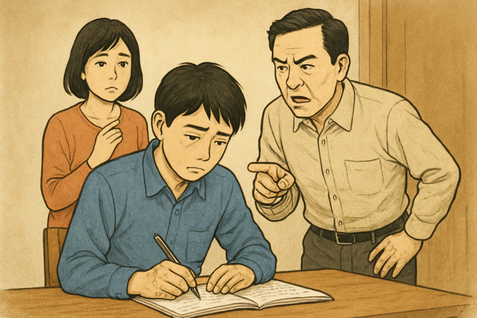 日常でよくある「親の期待に応えたくなる場面」