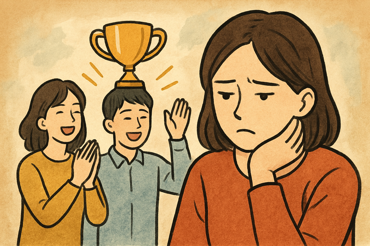 友達の成功を喜べないのは「比較で心が揺れる」からかもしれません