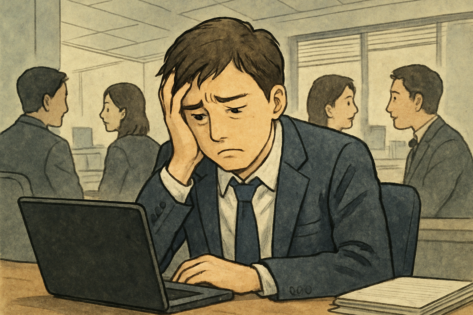「人間関係」だけでは説明できない理由があるんですね