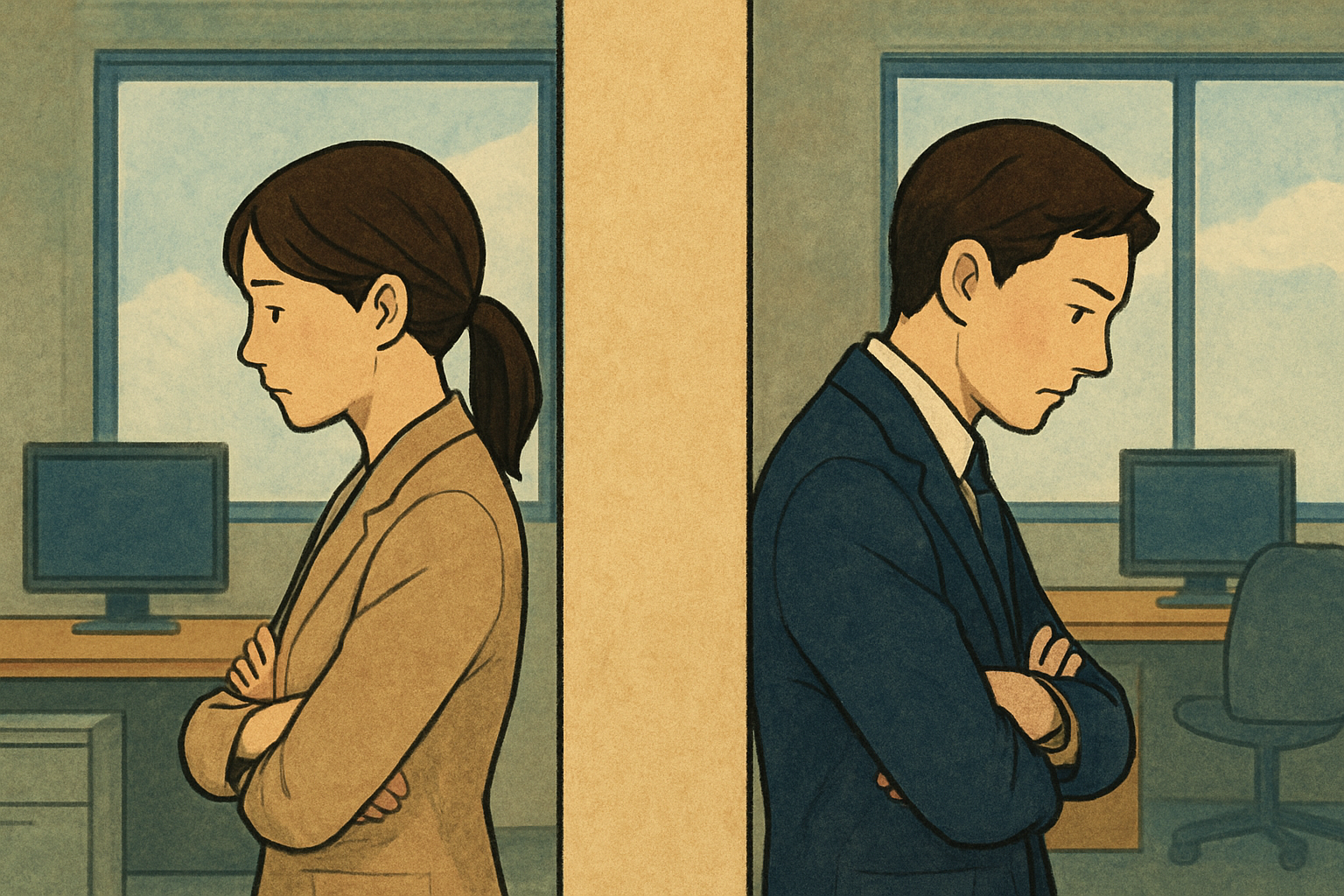 仕事仲間との距離は「自分を守って働くため」に生まれやすい