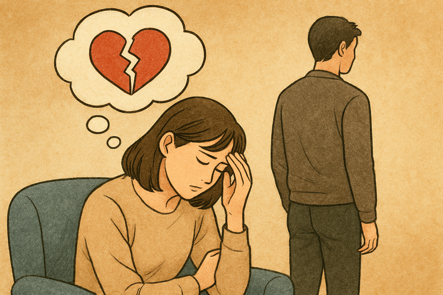 別れを言い出せない気持ちの中身は、だいたい5つに整理できます