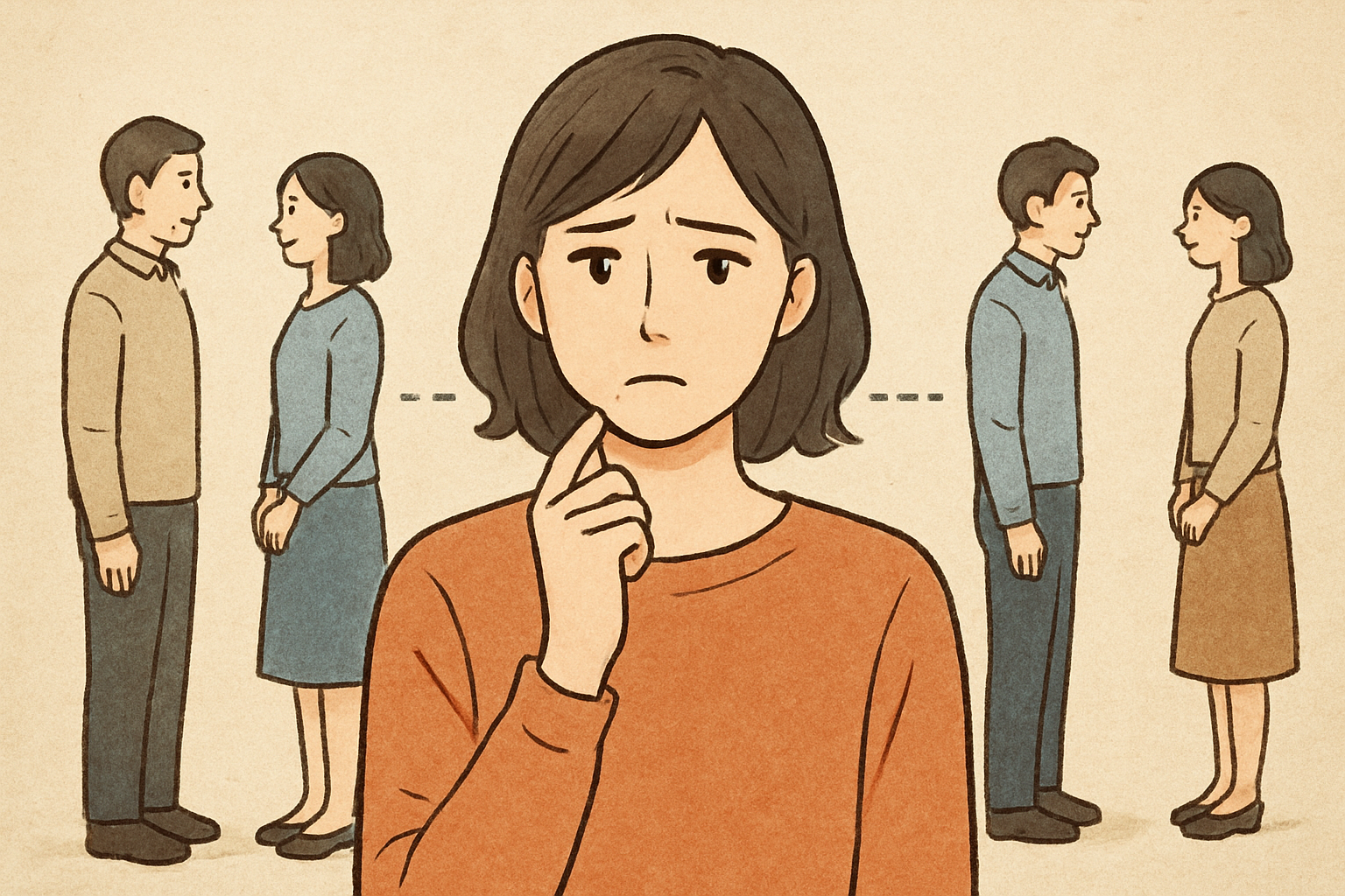 人との距離感で悩むのは「ちょうどよさ」が人によって違うからなんですね