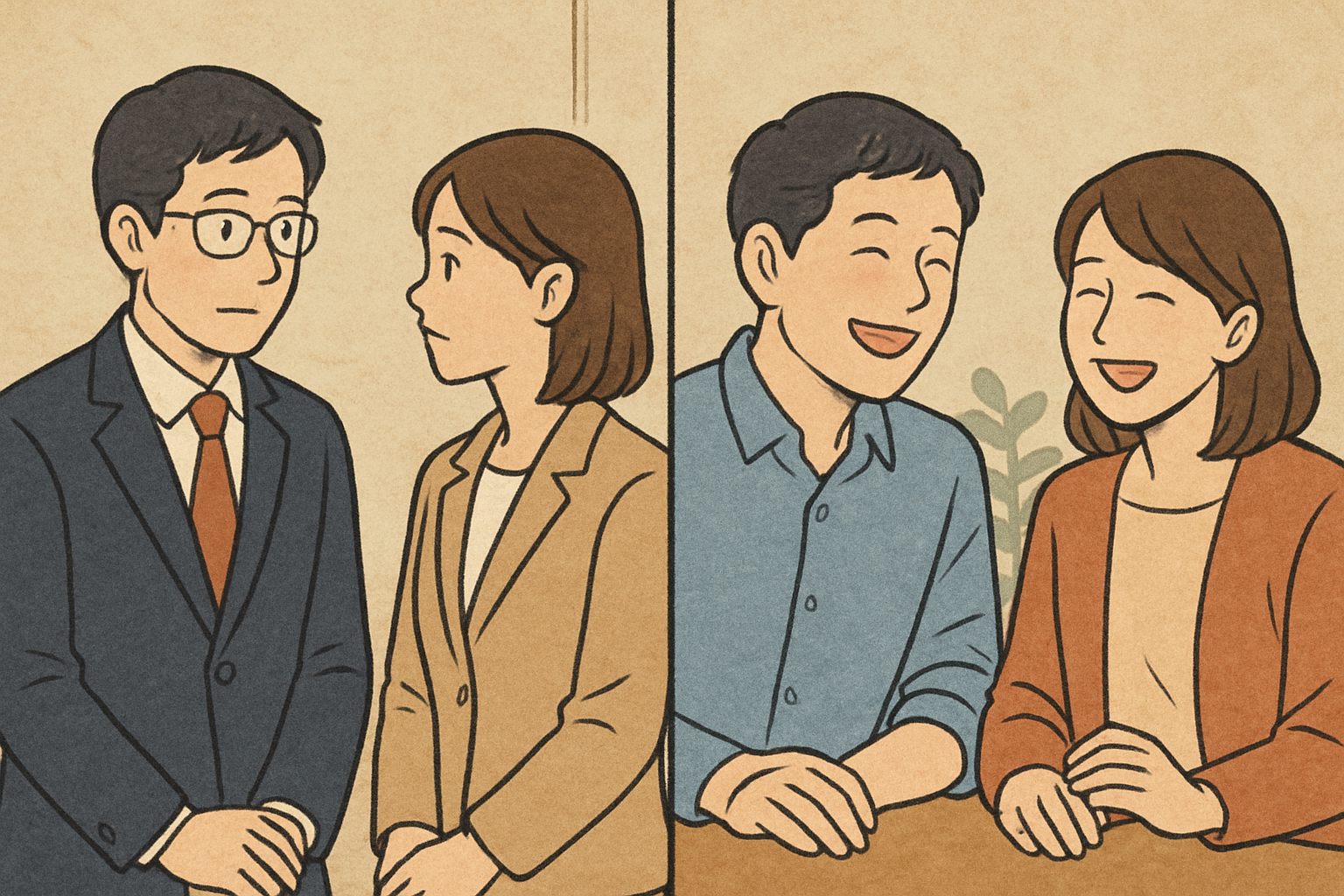初対面の「ちゃんとしてる自分」はエネルギーを使うんですね
